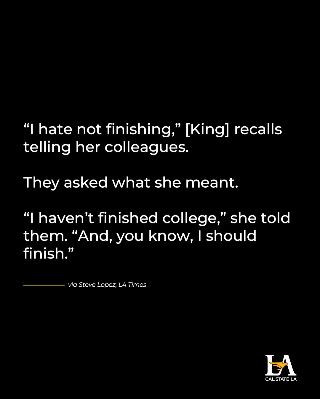 Billie Jean King’s New Rival: The College Degree