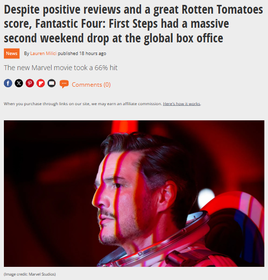 Fantastic Four Box Office Drama! 🎬