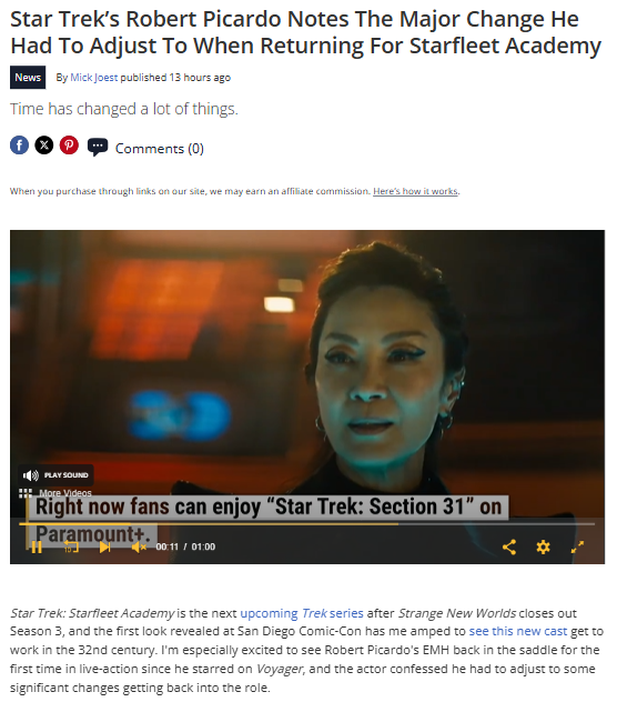Robert Picardo’s EMH Faces a 32nd Century Shakeup 🚀