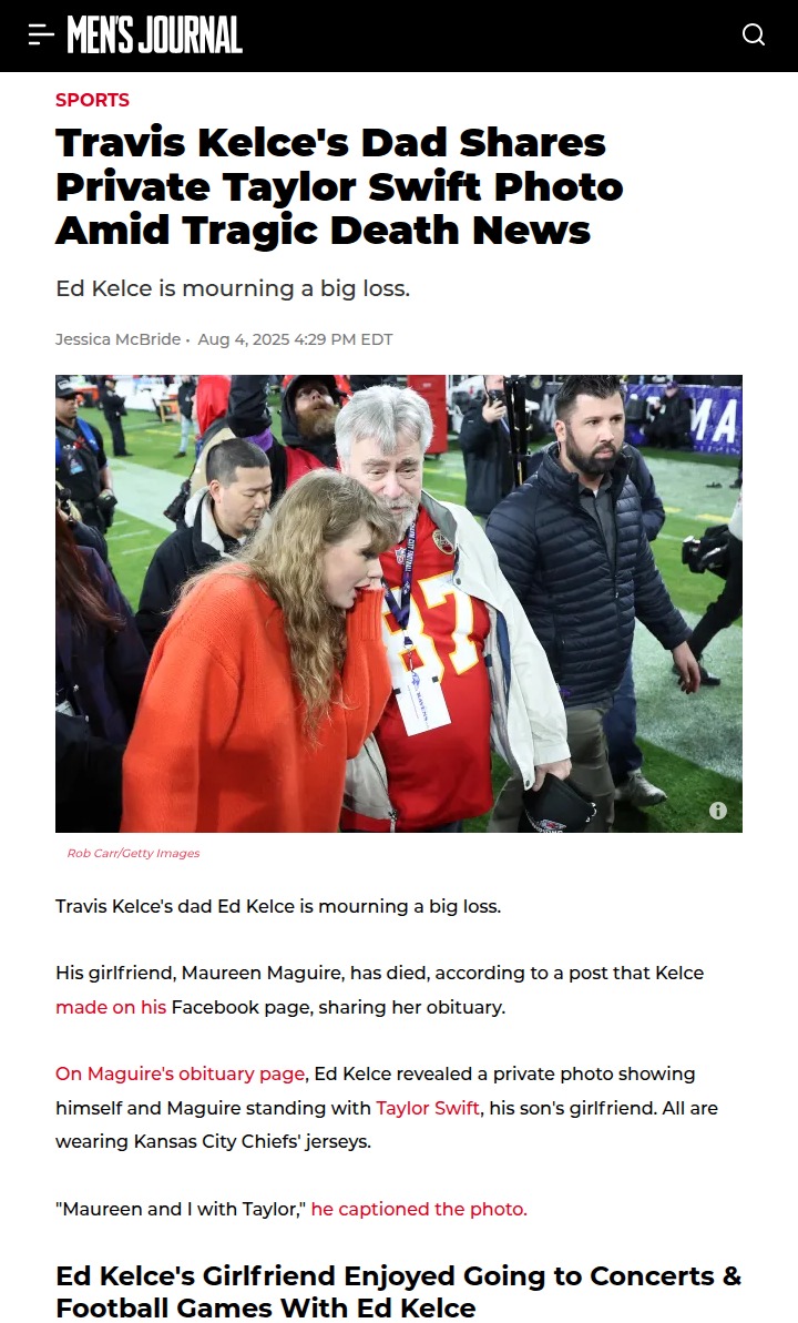 Chiefs Family Moment: Ed Kelce, Taylor & Loss