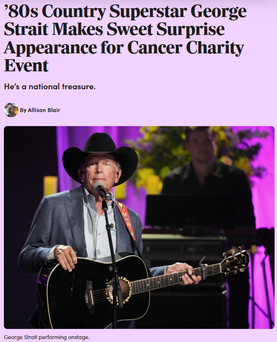 George Strait’s heartwarming Gunnison surprise