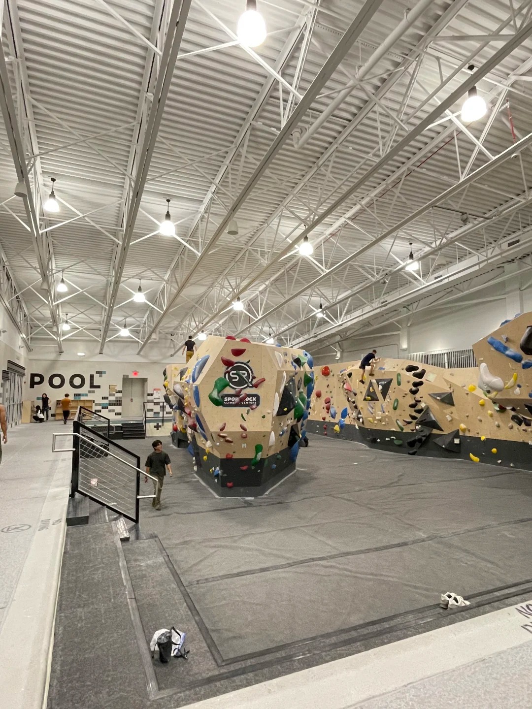 Wait… a climbing gym that doesn’t smell??