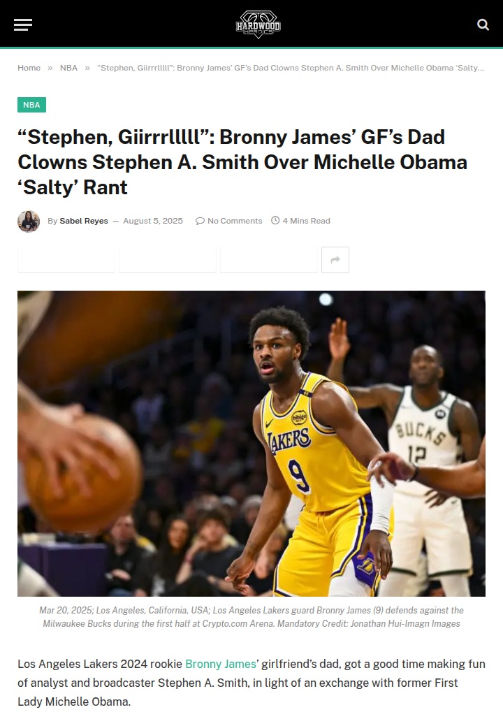 Bronny James faces new Lakers pressure