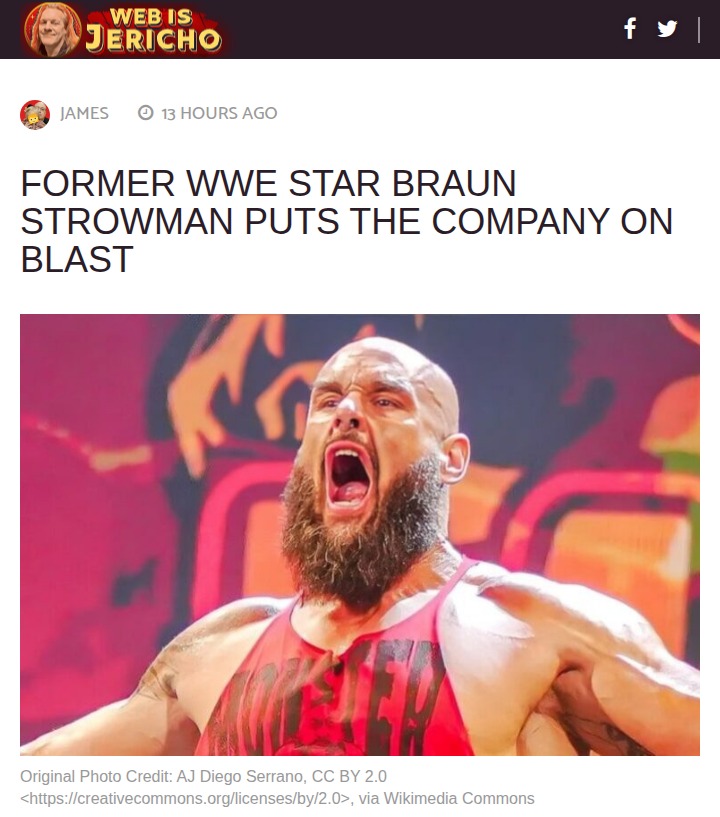 Monster Among Men Calls Out WWE Nepotism