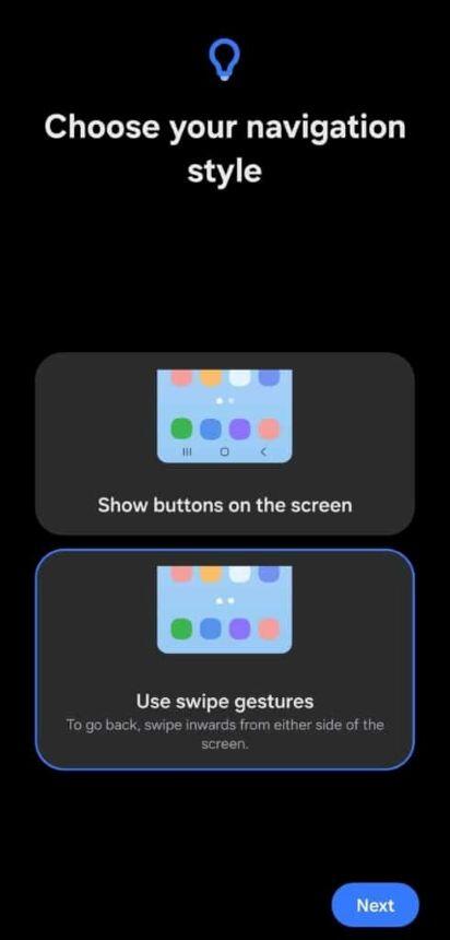 Samsung’s Swipe Navigation: Finally Default?