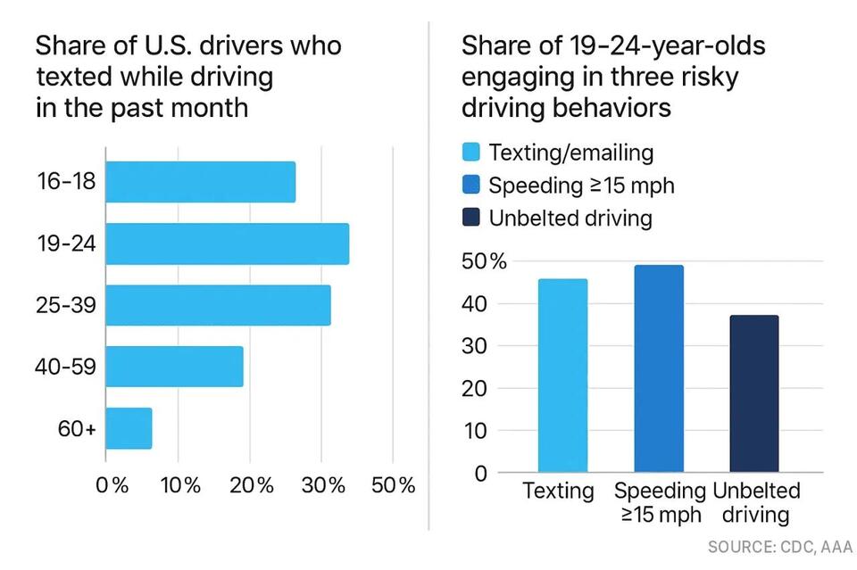 Gen Z’s Risky Driving Habits Exposed