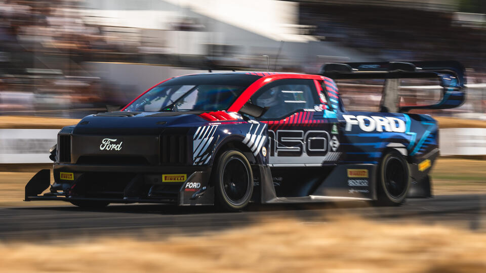 Ford’s 1,600 HP Supertruck Just Shook Goodwood