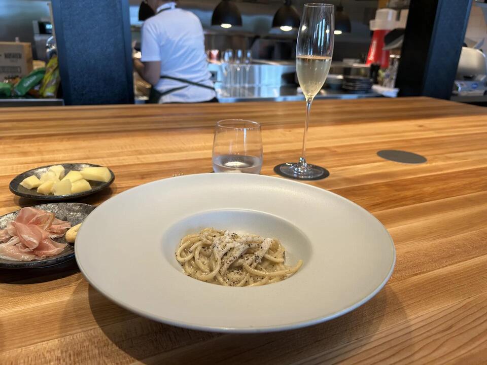 Charlotte’s pasta scene just leveled up