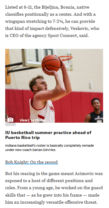 IU basketball’s new 6-11 recruit brings guard skills
