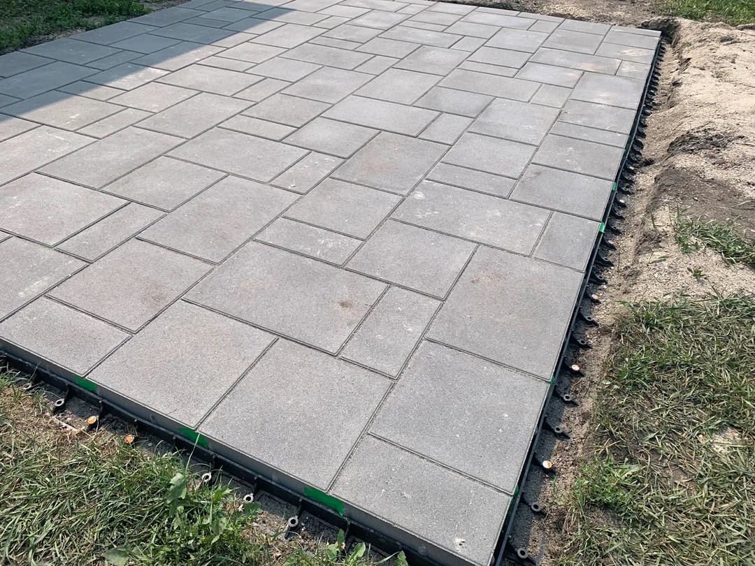 First attempt at a patio! how does it look?