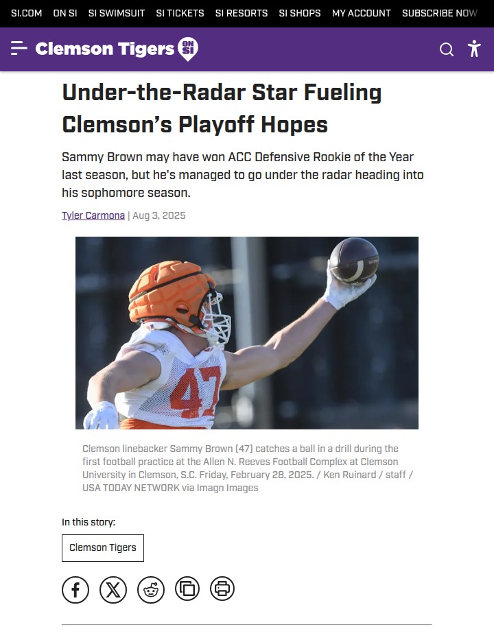 Clemson’s secret weapon for the playoff run