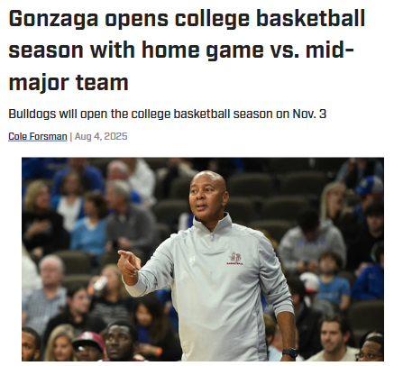 Zags vs Tigers: Season Opener Showdown