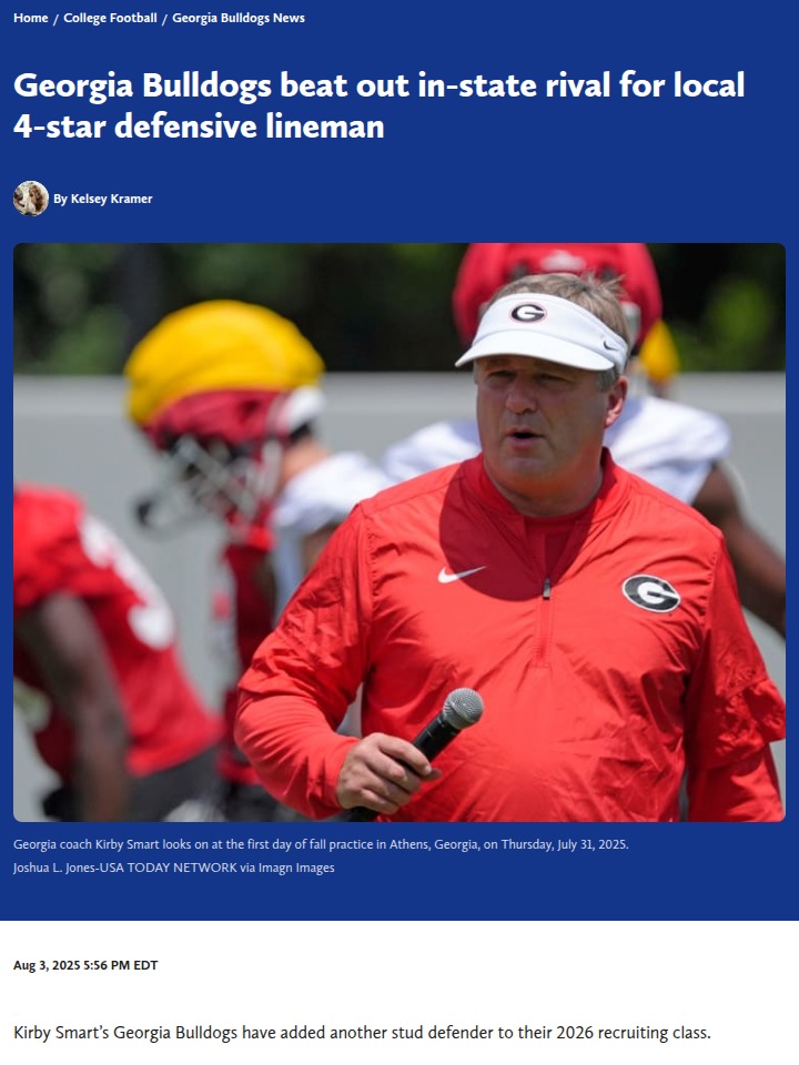 Athens’ own Lonon Jr. joins Georgia Bulldogs