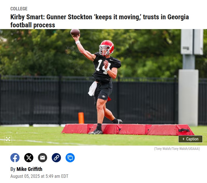 Gunner Stockton’s grit could define Georgia’s season