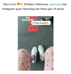 Brittany Mahomes’ Adidas Kicks Stir Debate 👟