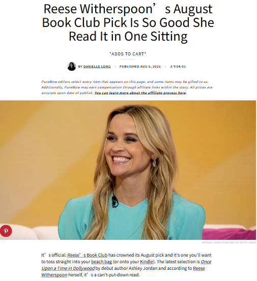 Reese’s Book Club Drama: Did She Really Finish It in One Sitting? 🤔