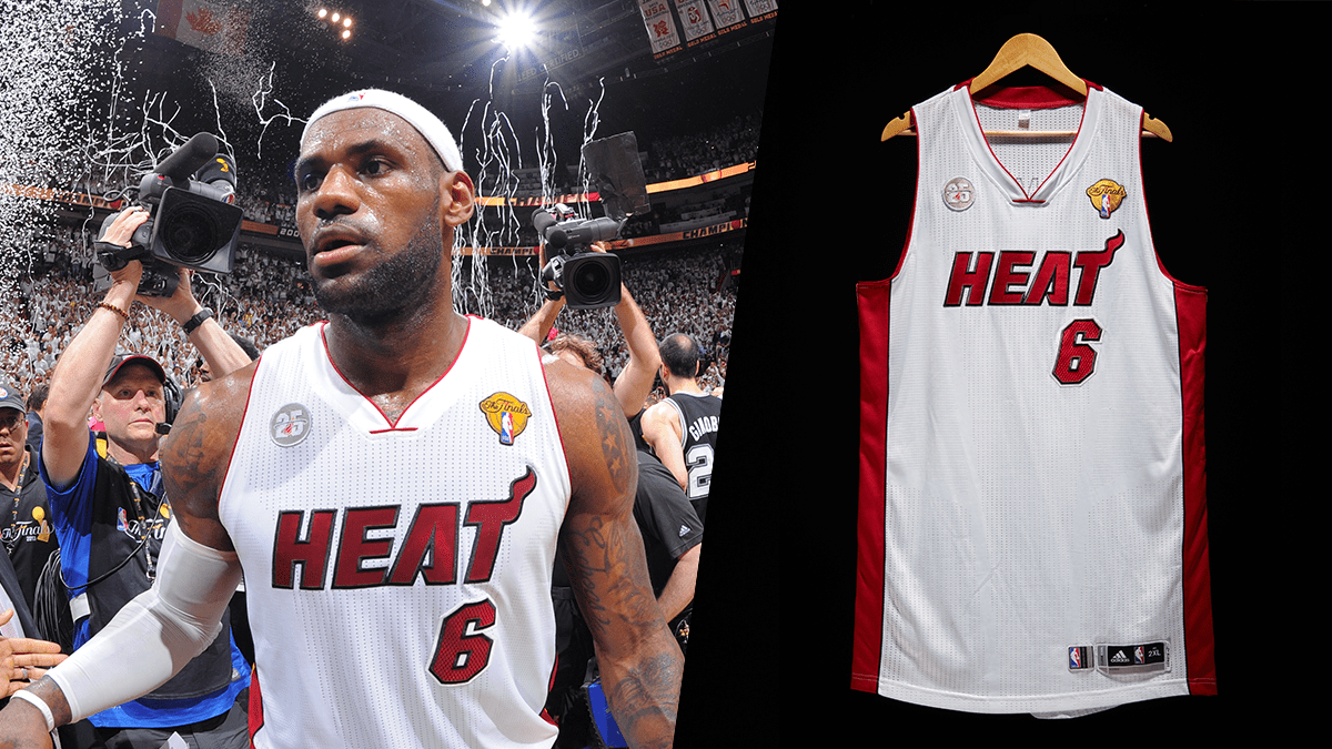 Former Miami Heat Staffer Stole Over 400 Game-Worn Jerseys, Including LeBron’s Finals Jersey Sold for $3.7M