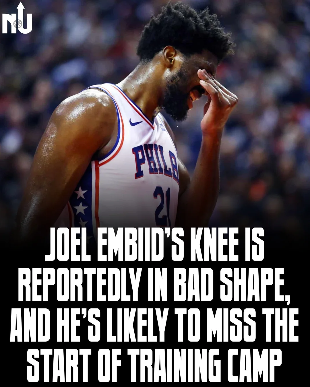Joel Embiid’s Knee Issues Cast Doubt on Sixers’ Start