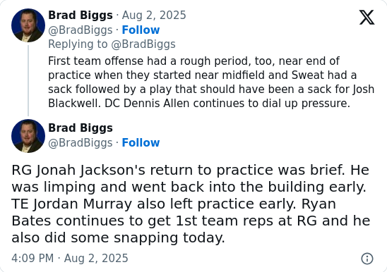 Chicago’s $51M lineman struggles in camp
