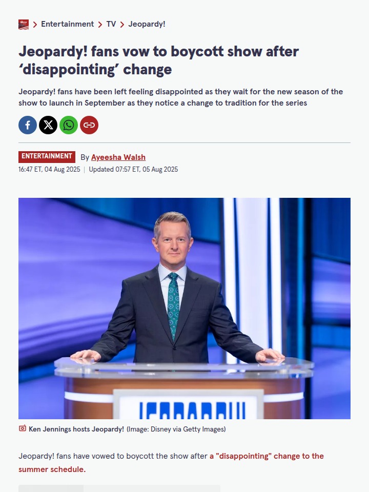 Jeopardy! Boycott Over Ken Jennings Drama 😲
