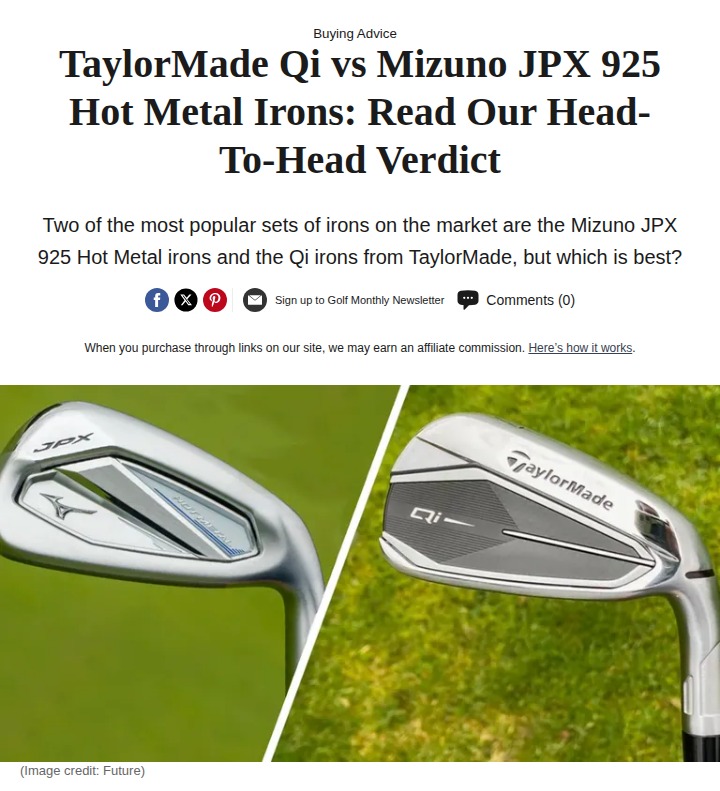 Qi vs JPX 925: Which Iron Wins for Mid-Cappers?