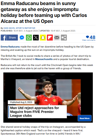 Raducanu & Alcaraz: US Open Dream Team?