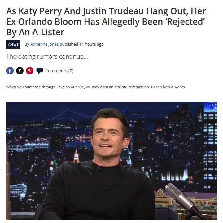 Orlando Bloom’s Dating Drama 🍿