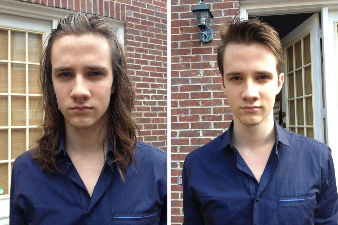 Decided to ditch the hippie hair due to the warmer weather
