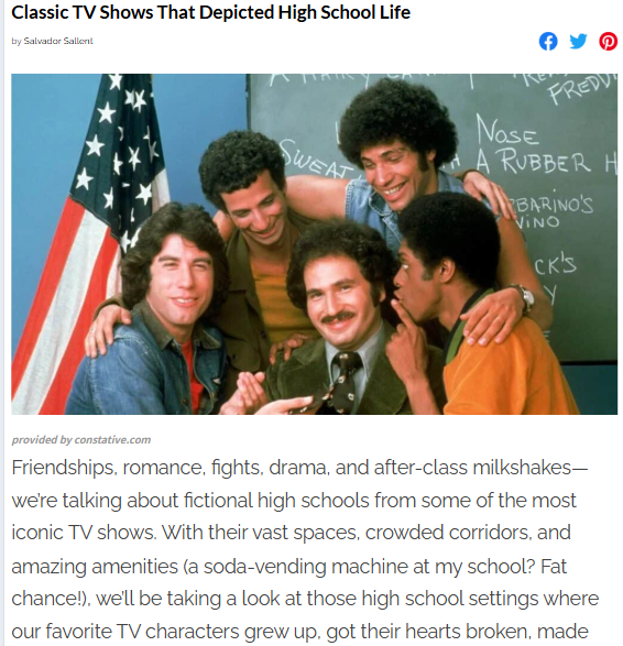 Which Classic TV High School Was Most Real? 🤔