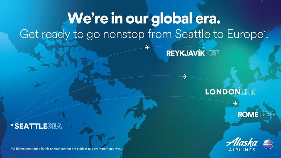 Alaska Airlines Goes Global: New Look, New Routes!