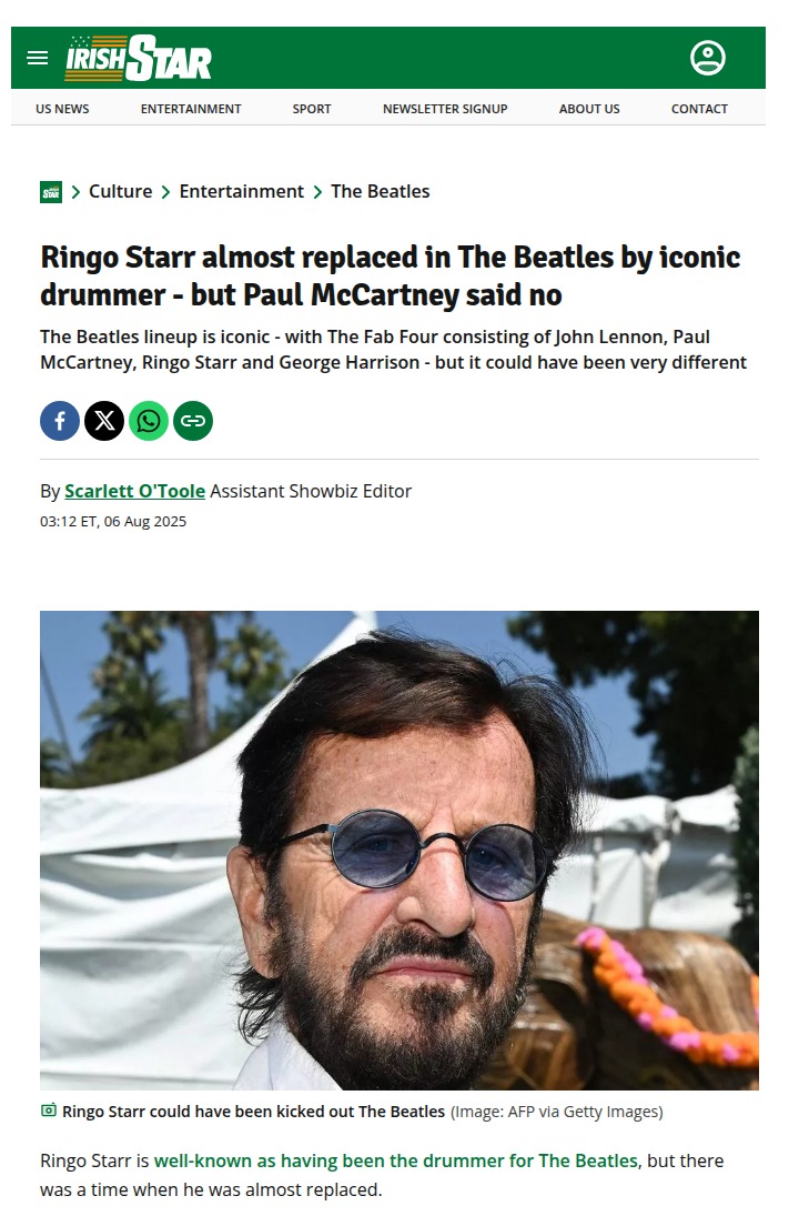 Paul McCartney Shut Down Beatles Shakeup! 🥁
