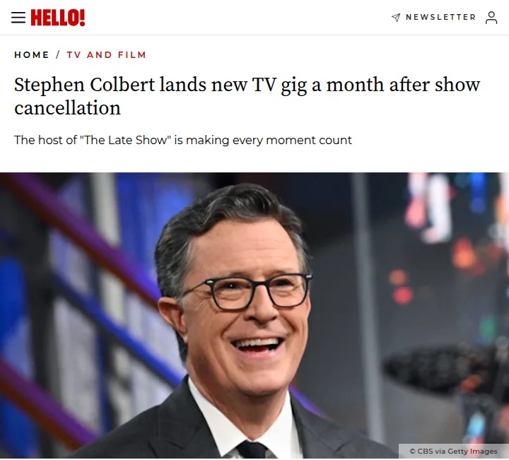 Colbert’s Surprise Elsbeth Cameo! 🎬