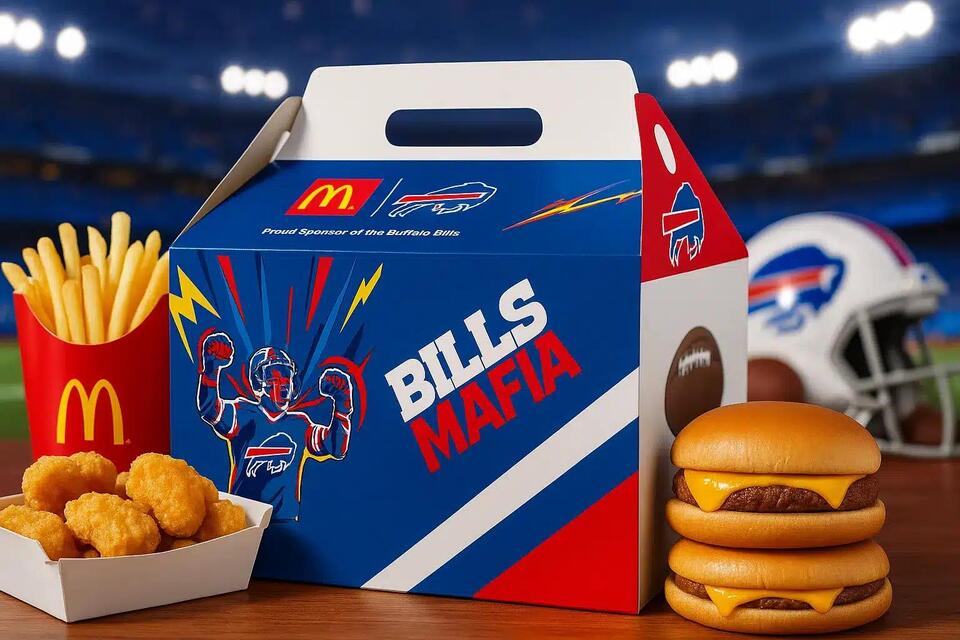 Bills Mafia Box is back at NY McDonald’s!