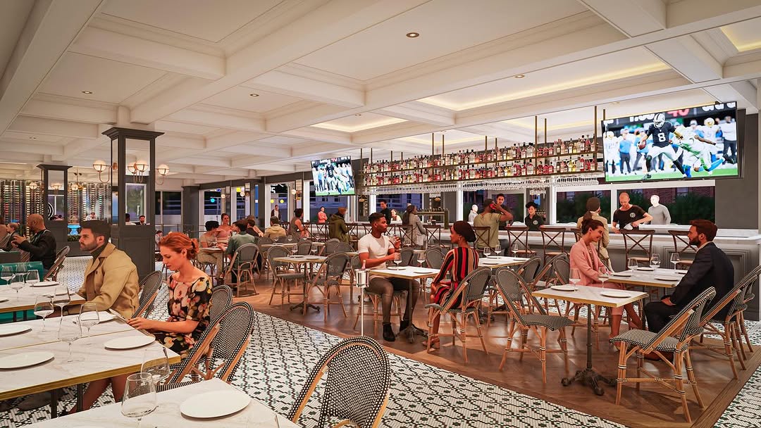 South End’s new hotspot: Jumbotron, skyline, and dogs