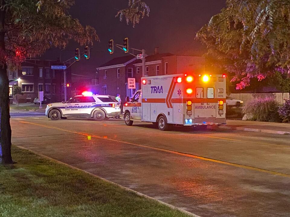 Downtown Fort Wayne crash cleared fast