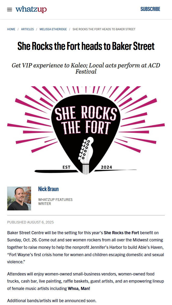 Fort Wayne’s Baker Street rocks for a cause