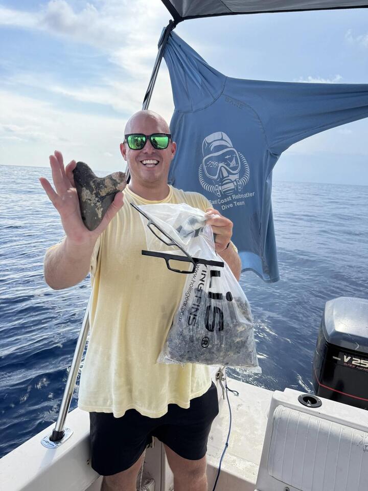 Megalodon tooth found off NC coast!