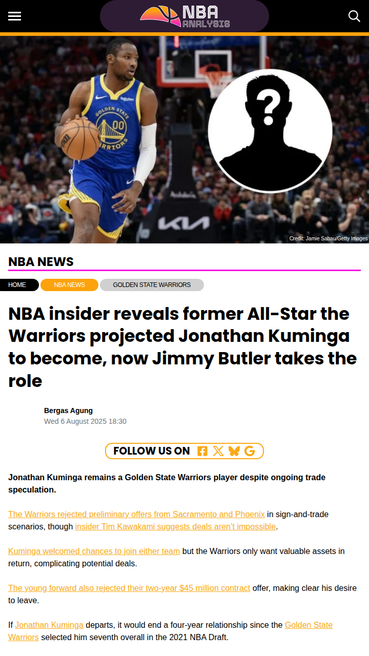 Kuminga vs Butler: Warriors’ Wing Dilemma