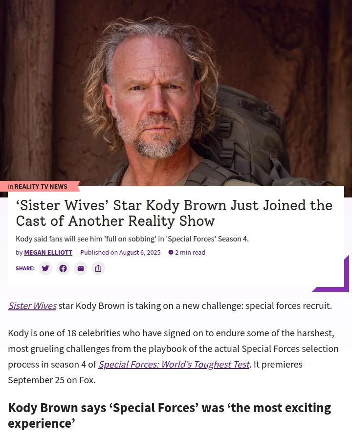 Kody Brown’s Wild ‘Special Forces’ Move! 😱