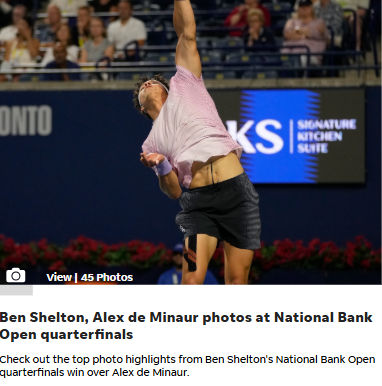 Shelton Sizzles: First Masters 1000 Semi!