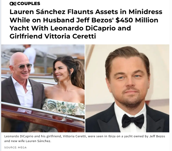 Lauren Sánchez & Leo DiCaprio Yacht Sparks 👀