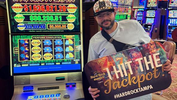 Tampa man racks up 389 jackpots in 24 hours