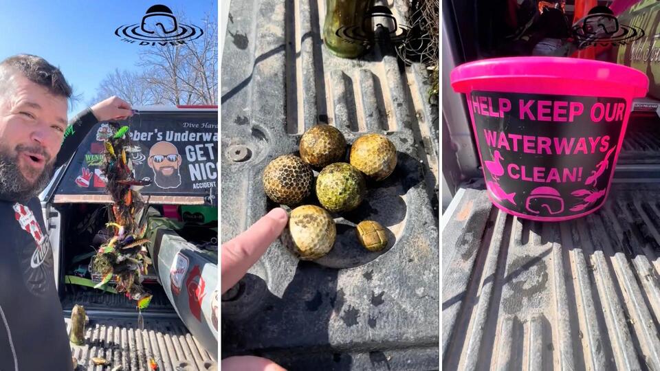 River cleanup reveals hidden dangers