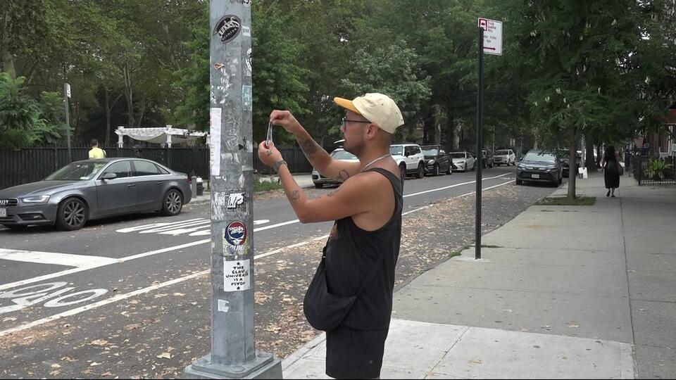 Greenpoint’s secret dog sticker craze