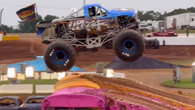 Monster trucks shake up Charlotte weekend