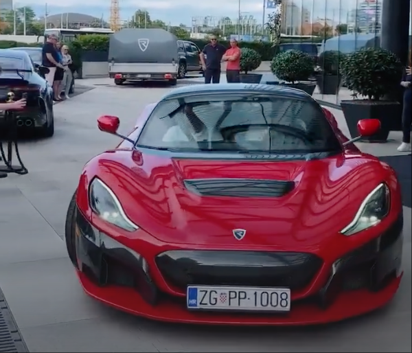 Luka Dončić Pulls Up in a $2 Million Rimac Nevera