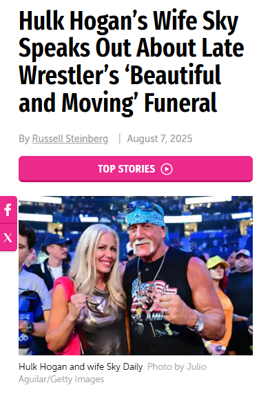 Inside Hulk Hogan’s Funeral: Family United