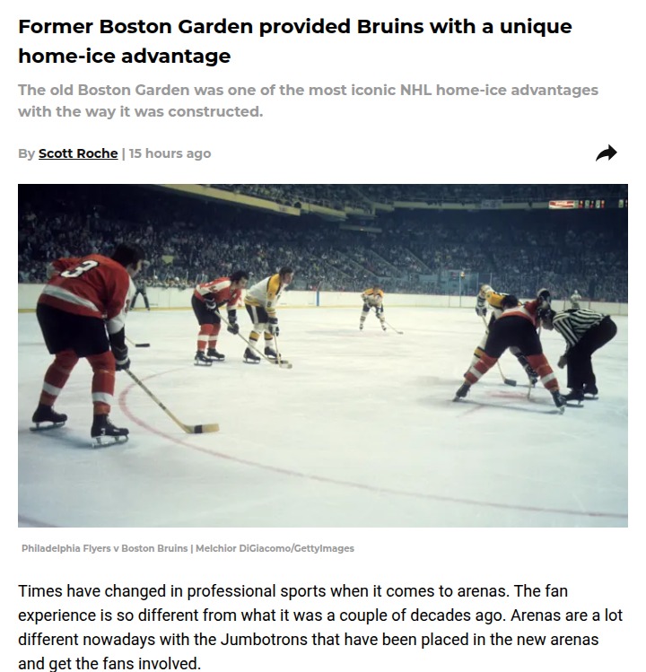 Boston Garden’s magic: Fans made the difference