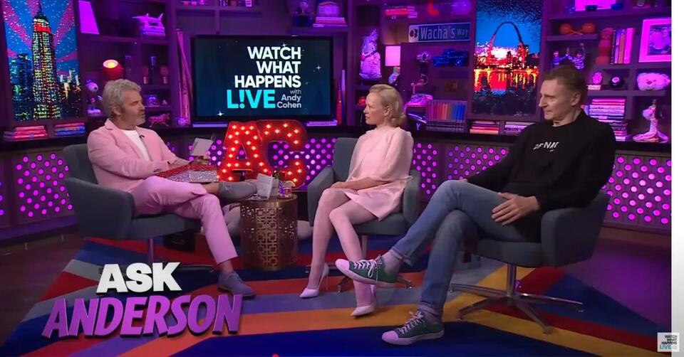 Liam Neeson 😳 Smitten, But Is Pam Hiding Feelings?