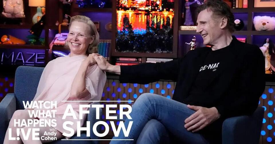 Liam Neeson 😳 Smitten, But Is Pam Hiding Feelings?